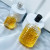 Exquisite Pineapple Crystal Fancy Perfume Bottle Glass Bottles Hot Stamping for Cosmetics