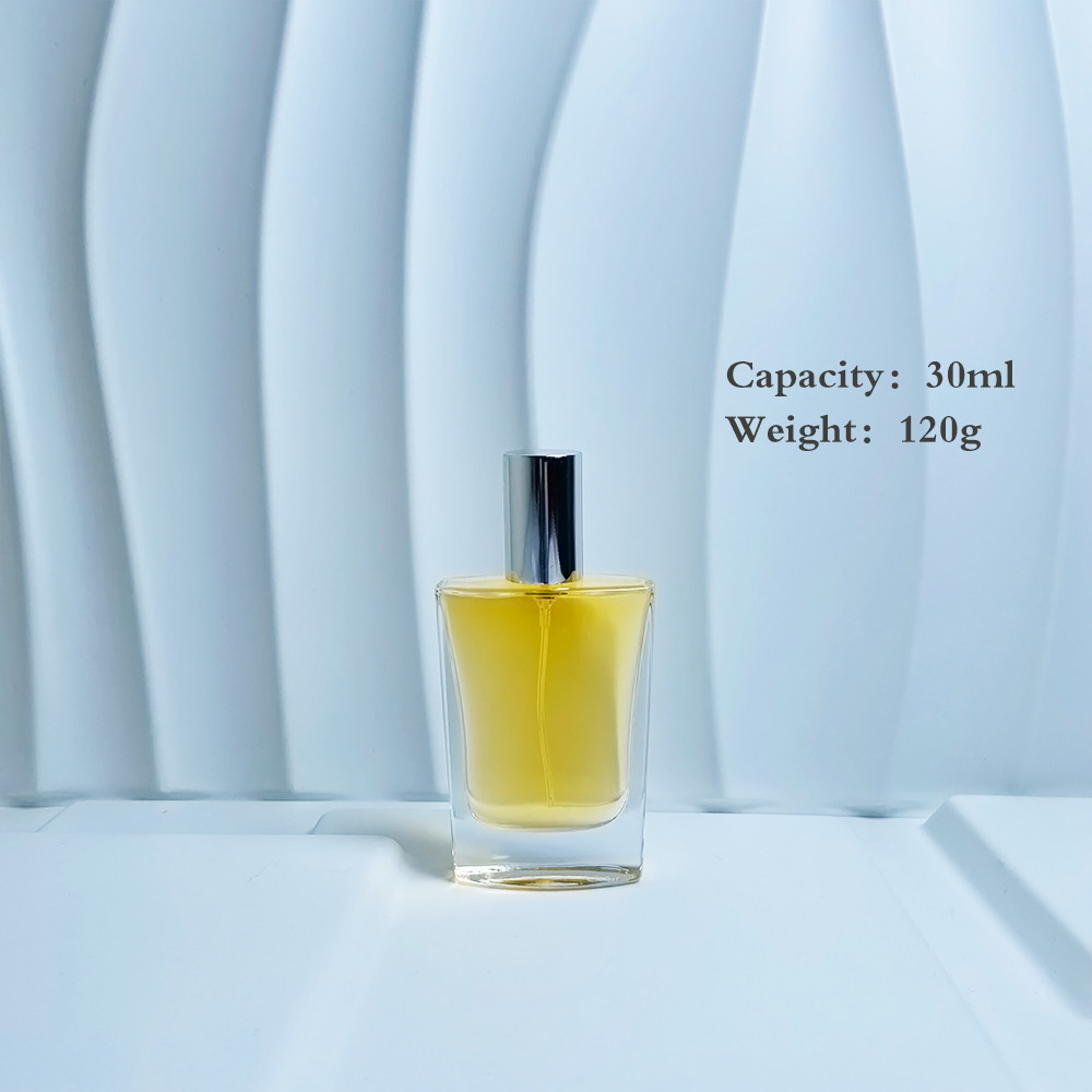 Whosale 50Ml Luxury Square Waist Perfume Bottle Factory Directly Sells Refillable Clear Glass Spray Perfume Bottles