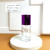 Factory Direct 50Ml Wholesale Clear Cylinder Custom Cosmetic Spray Glass Perfume Bottle with Color Screw Spray Lid