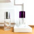 Factory Direct 50Ml Wholesale Clear Cylinder Custom Cosmetic Spray Glass Perfume Bottle with Color Screw Spray Lid