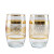 Factory Cheap Price Hot Selling Modern Glass Set Glass Tumbler Custom Printing Water Glass Set