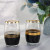 Factory Cheap Price Hot Selling Modern Glass Set Glass Tumbler Custom Printing Water Glass Set