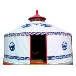 Anti Uv and Waterproof 15m 20m Geodesic Dome Tent Restaurant Dome Tent Mongolian Yurts with Wash Room