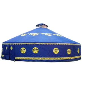 Factory Directly Resort Hotel Custom Size Cotton Canvas Outdoor Glamping House Yurt Tent