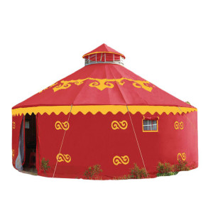 Family Bell Tent Mongolia Yurt Up to 10 Person A+Quality Waterproof Canvas Heavy Duty Pvc High Outdoor Holiday Yurt Gazebo Pagod