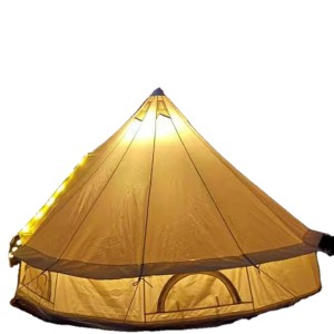 a Luxury Yurt Tent Popular in Spring Summer Autumn and Picnic Scenes Indian Yurt with Garden