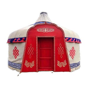 Steel Wooden Frame Yurt