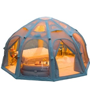 Expand Air Inflatable Ball Account Outside Camping 360-degree Panoramic Starry Tent Large Space Cotton Tent