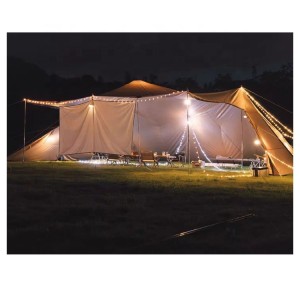 Luxury 5-6 Person Portable Camping Tent Waterproof Oxford Cabin House for Trade Shows