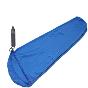 Wholesale Mummy Fleece Sleeping Bag Liner Thermolite for Indoor Outdoor Camping Hiking Travelling