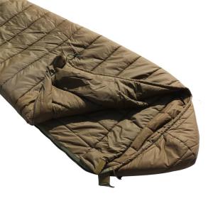 Made in China Durable and Warm Green Sleeping Bag in Extreme Cold Winter for Camping and Hiking