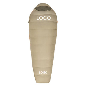 New Arrivals Backpacking Sleeping Bag Mummy Outdoor 400T 20D Nylon Camping Cold Weather Emergency Mylar Mummy Sleeping Bag