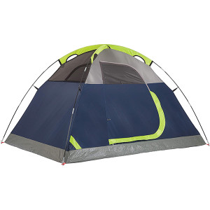 Outdoor 2-Person Multifunction Sundome Camping Tent