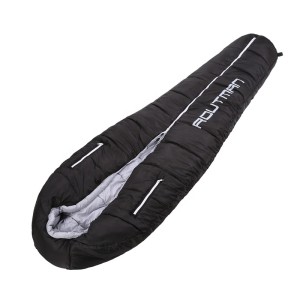 with Compression Sack Adult Hollow Cotton 2.0kg Mummy Sleeping Bag 210x80cm Perfect for Camping Hiking and Backpacking