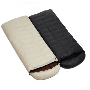 OEM SQUARE 2000G Down Sleeping Bag for Camping Cold Weather Winter Outdoor Waterproof Camp Sleeping Bags Down