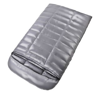 Double Sleeping Bag Outdoor Camp Waterproof Down Sleeping Bags for Camping and Hunting Winter OEM Duck/goose Down 2 Person Nylon