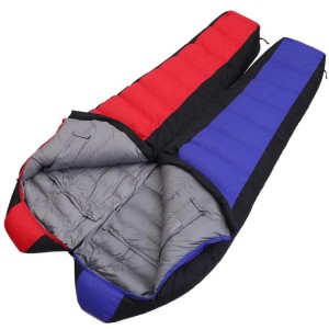 Wholesale Ultralight 3000g Filling White Duck Down Sleeping Bag Outdoor Camping Adults Sleepingbags