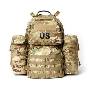 MOLLE Medium Pack Multicam Camouflage 65L External Poly Frame Backpack