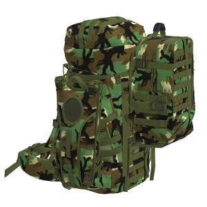 ILBE1.0 Version HIking Hunting Bergen in Woodland Camo 3D Design