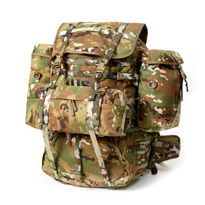100L OCP Camouflage MOLLE Main Bag Large Pack External Poly Frame Rucksack