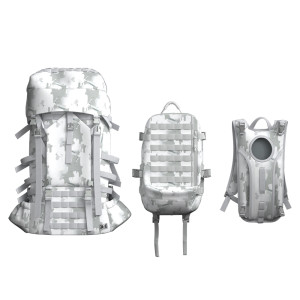 Custom Hiking Rucksack Tactical 100L Large Capacity Outdoor Backpacks ILBE Full System