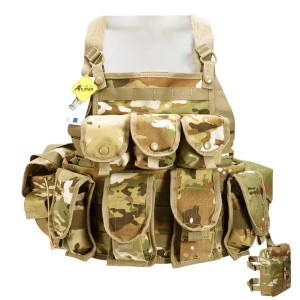 Ranger Assault Carrying Kit Chest Rig Outdoor Training Safety Combat Equipment OCP Camouflage(RACK)