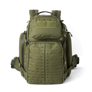 AKMAX Outdoor Camping Hiking 3D Backpack Tactical Assault MOLLE Bag with Hydration Bladder