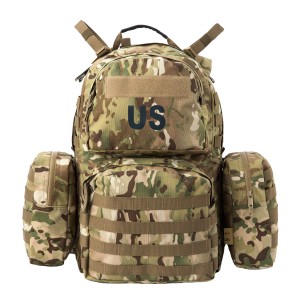 MOLLE Medium Pack Multicam Camouflage, 65L Internal Frame Backpack Outdoor Backpack Tactical Jungle Pack