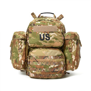 MOLLE Tactical Assault Pack OCP Camouflage External Frame Hunting Backpack