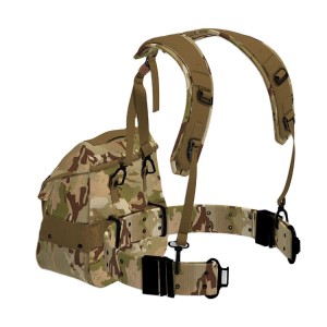 ALICE Pack Yoke Belt with Butt Pack Combat Belts Adjustable Waist Camouflage Tactical Belt OCP Camouflage