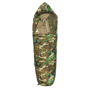 GT Bivy Cover Down Sleeping Bag Mummy Sleeping Bag Waterproof Portable Camping Hiking Sleeping Bag Woodland Camouflage