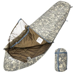 GT Bivy Cover Down Sleeping Bag Mummy Sleeping Bag Portable Camping Hiking Sleeping Bag UCP Camouflage