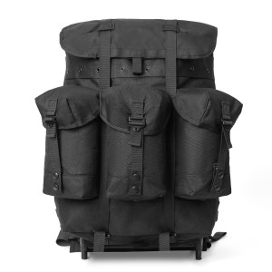 ALICE Pack Medium Black 35L Aluminum External Frame Rucksack