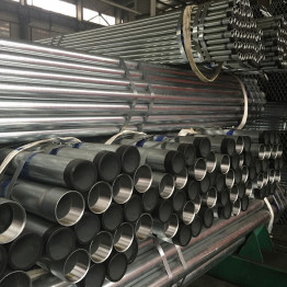 BS1387 Threaded Hot Dip Galvanized Welded Steel Pipe with Coupling