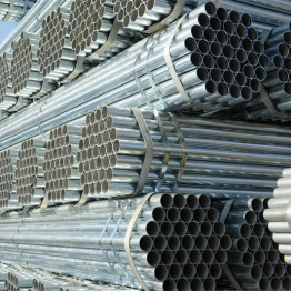 200-500g/m2 Hot Dip Galvanized Round Steel Tubing