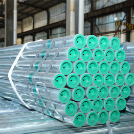Threaded Hot Dip Galvanized Erw Pipe with Plastic Caps