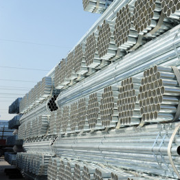 Fence Posts Structure Galvanized Zinc Coated Erw Steel Pipe