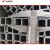 Powder Coated Display Frame Used 20 Mm Square Pre-galvanized Steel Pipe