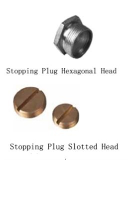 Plugs-stopping Plug Hexagonal Head and Stopping Slotted Head