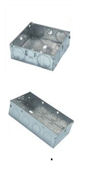 Switch and Socket Boxes with BS4662-1970