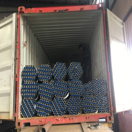 Hot Dipped Galvanized Pipe BS1387 Thread End