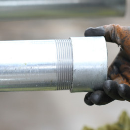 Galvanized Pipe / Hot Dip Galvanized Steel Pipe / Threaded Conduit Gi Pipe