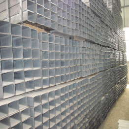 Building Material S235jr Square and Rectangular Steel Pipe 50x50mm