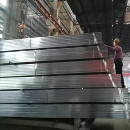 Square Gi Steel Pipe 30x30 Mm Greenhouse Pre Galvanized