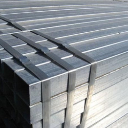 Hot Dip Galvanized Square Hollow Section Steel Tube 220 G/m2 Zinc Coating
