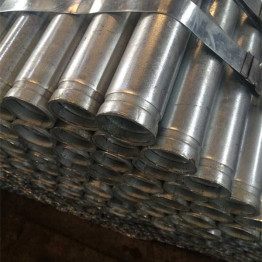 Grooved Hot Dip Galvanized Carbon Steel Pipe Round Hollow Section