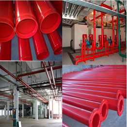 YOUFA 1 1/2inch Extinguishing Pipe/fire Pipe/ASTM A795 Grooved End Pipe