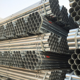DN 100 Structure Carbon Hollow Hot Dip Galvanized Erw Steel Pipe Zinc Coating 220 G/m2