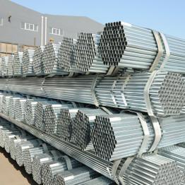 1.5inch Galvanized Erw Steel Pipe Plain Ends / Gi Pipes